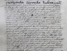 Perkowska Łapinska vadium capitaneale