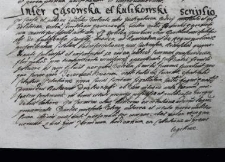 Inter Gąsówka et Kulikowski scriptio