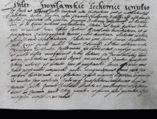 Inter Popławskie Lechowice scriptio