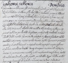 Jankowce Jabłonia demissio