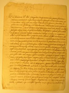 List Carlo Pio do Jana Alberta, Rzym 12 III 1631 r.