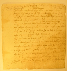 List NN do Karola Chodkiewicza, 21 IV 1608 r.