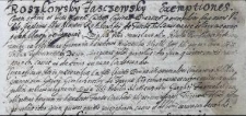 Roszkowsky Fasczewsky exemptiones