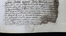 Generosi Zaleski Notarii Terrae Bielscensi scripti roboratio
