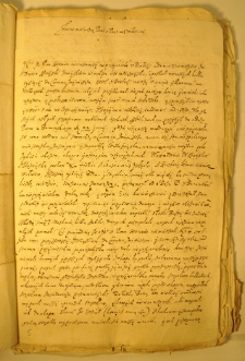 List Jana Hrydzicza do Leona Sapiehy, Carowe Zajmiszcza 25 VI 1609 r.