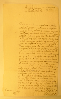 List M. Nieborowskiego do Andrzeja Leszczyńskiego, Nieborów 13 VIII 1653 r.