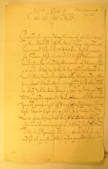 List Stanisława Sarnowskiego do Andrzeja Leszczyńskiego, Lwów 30 XII 1653 r.
