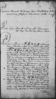 Zapis wieczystej sprzedaży wystawiony przez Agatę Stakiwiczównę na rzecz Franciszka Wierzbickiego i Mariannie z Łopianów Wierzbickiej