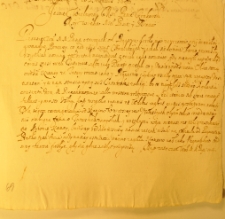 List NN do wojewody krakowskiego [Stanisława Lubomirskiego], Kraków 28 XII 1646 r.