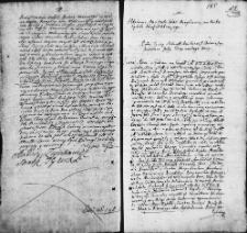 Zapis manifestu wikarego generalnego zakonu bazylianów Pahoniusza Ohilewicza