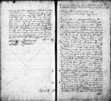 Zapis obligacyjny wystawiony przez Stanisława Brzostowskiego na rzecz Teofili z Radziwiłłów Brzostowskiej