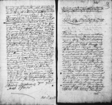 Zapis kwitacyjny wystawiony przez Roberta Brzostowskiego pułkownika wojsk Wielkiego Księstwa Litewskiego na rzez Teofili z Radziwiłłów Brzostowskiej
