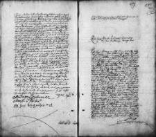 Zapis dekretu w sprawie między Franciszkiem i Wiktorią Starzyńskimi a Stanisławem i Ignacym Szyszkiewiczami