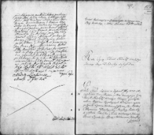 Zapis dekretu w sprawie między Barbarą z Klemanów Wereszczyńską a jej potomstwem i opiekunami