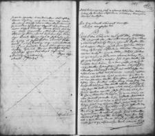 Zapis dekretu w sprawie między Antonim Bohuszem a Aleksandrem Wawrzeckim