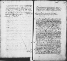 Zapis dekretu w sprawie między Janem Bychowcem a Kazimierzem i Teresą z Orzeszków Bielawskimi