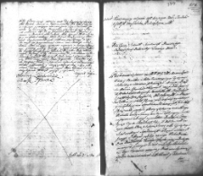 Zapis dekretu w sprawie między Janem Bychowcem marszałkiem wołkowyskim a Albrechtem i Anną z Chaleckich Radziwiłłami