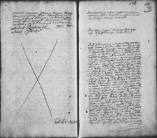 Zapis dekretu w sprawie między Józefem i Marianną z Suirskich Płuszczewskimi a Ignacym Jakowickim