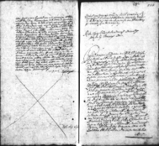 Zapis dekretu w sprawie między Józefem i Teklą z Pilichowskich Terebeszami a Janem Niezabitowskim