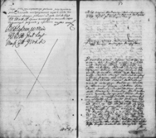 Zapis aktu sprzedaży dóbr między Piotrem Sapiehą wojewodą smoleńskim a Jerzym Flemingiem wojewodą pomorskim