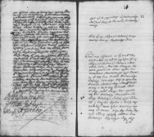 Zapis aktu testamentalnego Stefana Lichodziewskiego