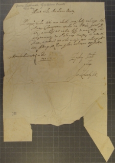 List Jana Laskowskiego do Guilemo Orsetti, Wierzchosławice 18 X 1649 r.