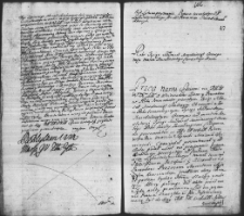 Zapis przyznania prawa wieczystego między Tadeuszem Lichodziejewskim a Józefem i Aleksandrą z Zaranków Prozorami