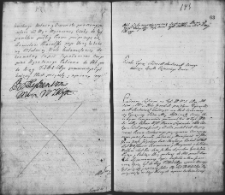 Zapis przyznania prawa zastawnego między Józefem Judyckim a Kazimierzem i Marianną z Bułhaków Wolskimi