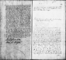 Zapis prawa zastawnego między Józefem Judyckim a Kazimierzem i Marianną z Bułhaków Wolskimi