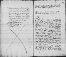Zapis listu króla Jana III w sprawach Kazimierza Łyszkiewicza