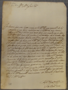 List Govanni Dominico Orsi do Tobiasza Małachowskiego, Rzym 9 III 1630 r.