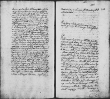 Zapis dekretu w sprawie między Janem Kisielem a Antonim i Chryzostomem Szaniawskimi