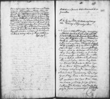 Zapis dekretu w sprawie między Józefem i Marianną z Chaleckich Staniewskimi a Stefanem Liniewiczem
