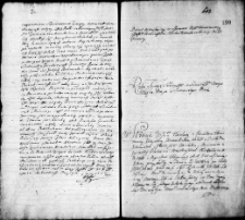 Zapis dekretu w sprawie między Barbarą z Korsaków Horainową a Michałem i Kazimierą z Ogińskich Brzostowskimi