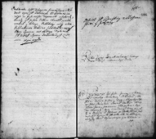 Zapis dekretu w sprawie między Joanną ze Stabrowskich Lisowską a Antonim Józefem i Teresą z Klepackich Stefanowskimi