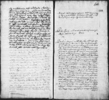 Zapis dekretu w sprawie między Kazimierzem i Reginą z Wołodzków Wołodzkami a Bogusławem Korwinem Krasińskim