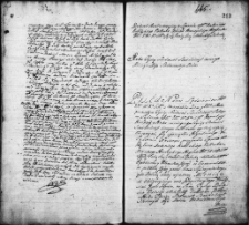 Zapis dekretu w sprawie między Antonim Kublickim a Ewą z Unieckich Zaleską