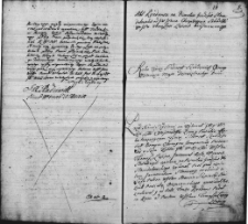 Zapis kredensu na pisarstwo grodzkie starodubowskie od Joachima Chreptowicza dla Tomasza Łappy