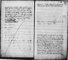 Zapis aktu dyspozycji od Karola Radziwiłła dla duchownych greko-ruskich cerkwi mikolskiej