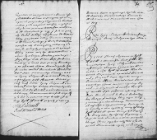 Zapis zeznania uczynionego wyroku przez Dominika Naramowskiego przeciwko Kazimierzowi Naramowskiemu