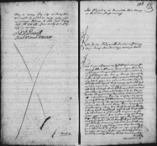 Zapis przywileju na generalstwo wydanego przez króla Stanisława Augusta Poniatowskiego dla Macieja Bukatego