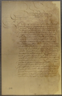 List Guilhelme pułkownika i gubernatora w Ermland do Waldemara Farensbacha, Dobben 26 V 1617 r.