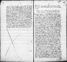 Zapis listu na przyznanie kwitacyjne między Rafałem Kulikowskim w imieniu bernardynów konwentu połockiego a Ignacym i Eleonorą Korsakami