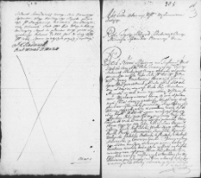 Zapis aktu listu żelaznego od króla Stanisława Augusta Poniatowskiego dla Jana Węcławowicza