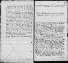 Zapis aktu sprzedaży między karmelitami kościoła św. Jerzego a Michałem Jankowiczem