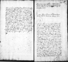 Zapis dekretu w sprawie między Andrzejem Malczewskim a Fiodorem Bilewiczem