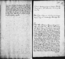 Zapis dekretu w sprawie między Bartłomiejem i Marianną z Szczytów Juriewiczami a Katarzyną i Leonem Hłaskami oraz Agnieszką Abramowską