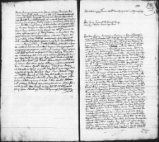 Zapis dekretu w sprawie między Teresą Chodzkówną reprezentującą klasztoru wileńskiego a Stanisławem Kosarzewskim