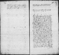 Zapis dekretu w sprawie między Ignaczym Hubczyńskim reprezentującym dominikanów konwentu skopiskich a Antoniną z Brzostowskich Puzyniną