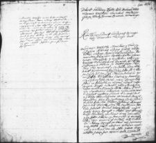 Zapis dekretu w sprawie między Stanisławem i Teodorą Chaleckimi a księdzem Bonawenturą Buialskim oraz franciszkanami konwentu wileńskiego